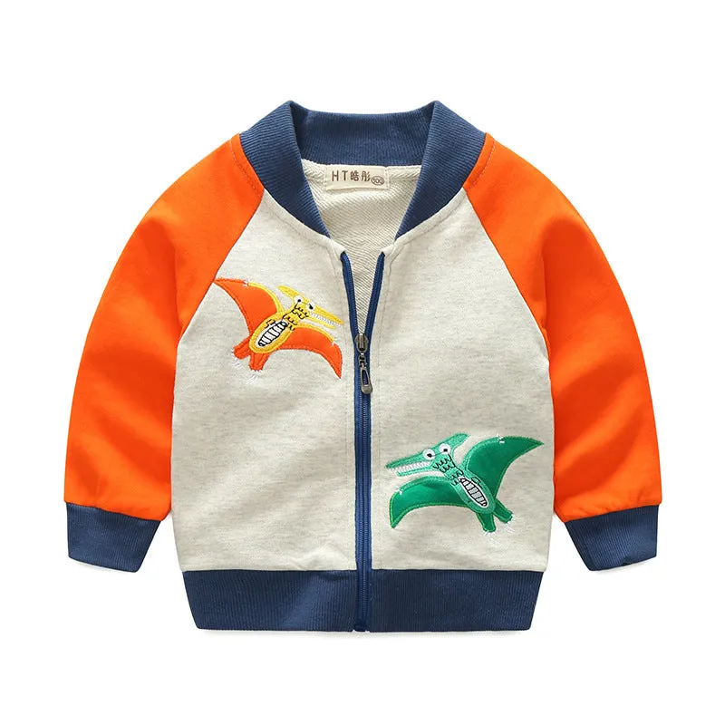 European And American Children's Clothing Cartoon Children's Coat