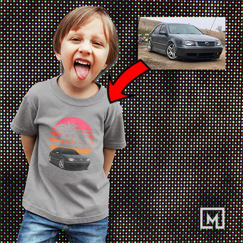 European Cars | Custom Print for Kids | Unisex T-shirt