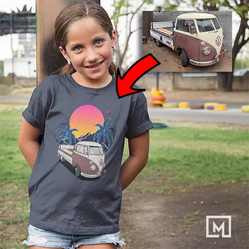European Cars | Custom Print for Kids | Unisex T-shirt