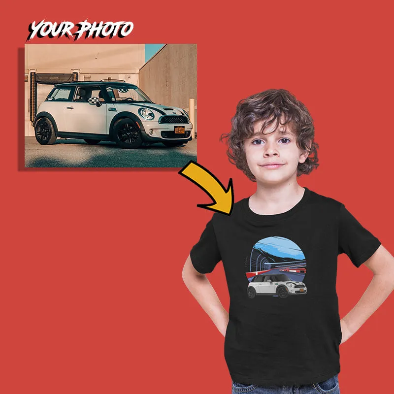 European Cars | Custom Print for Kids | Unisex T-shirt