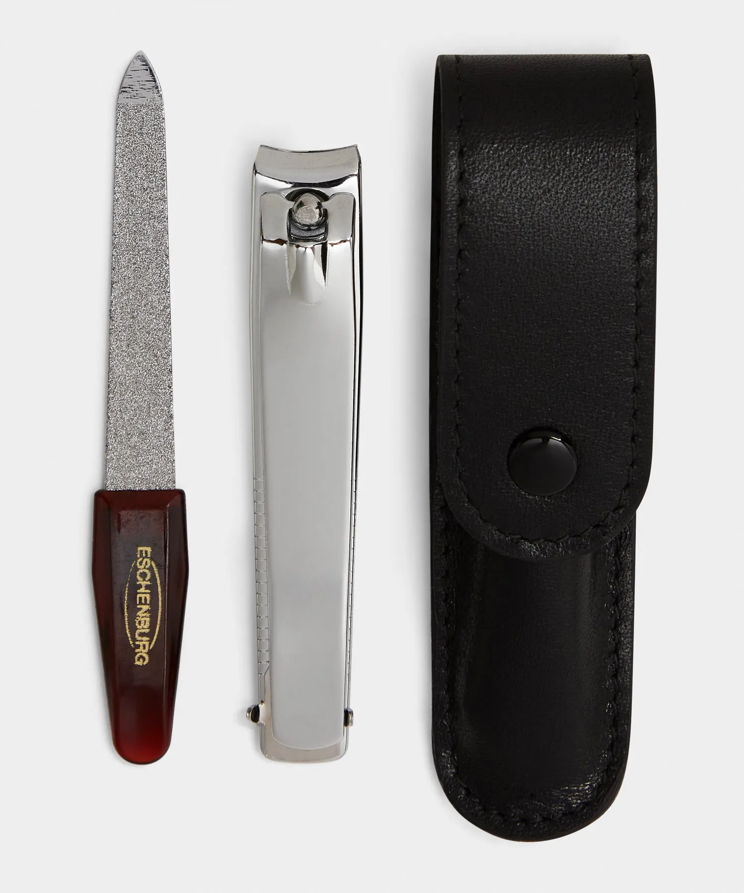 F. Hammann Leather Nail Kit in Black