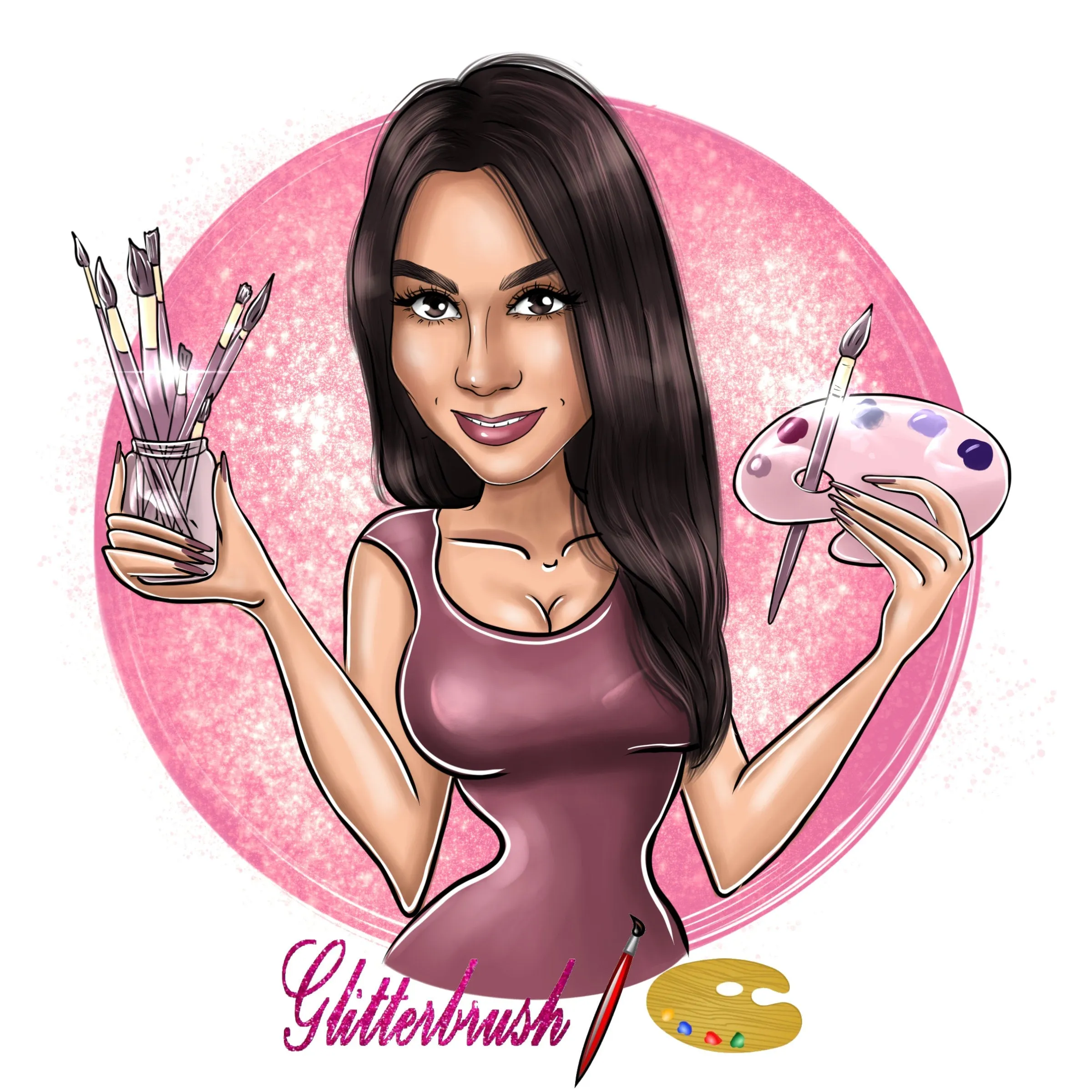 Face Painter Logo