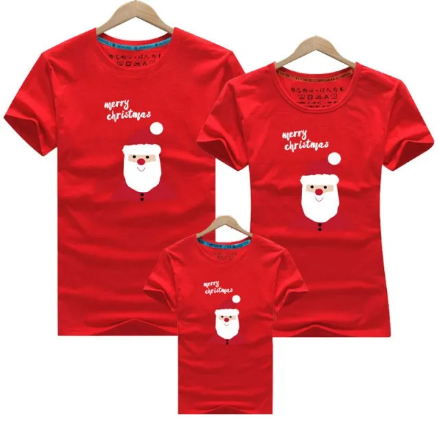 Family Clothing 2021 Christmas Snowman Print Family Matching Outfits