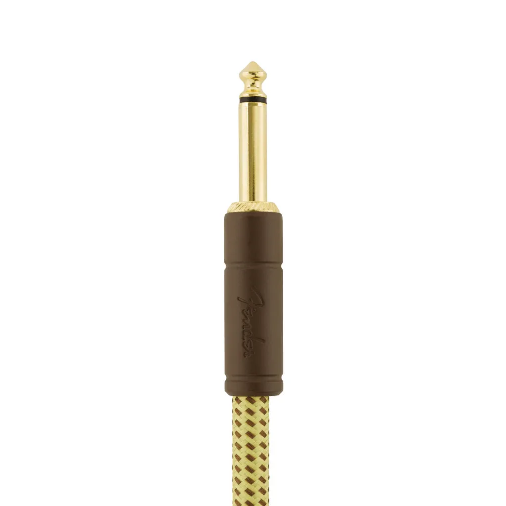 Fender Deluxe Series Instrument Cable, 18.6ft, Tweed