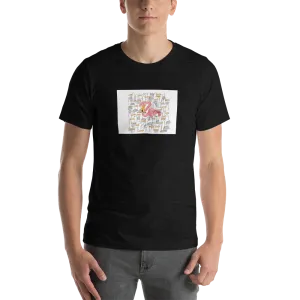 Flamingo T-shirt - cartoon by Pat Bagley