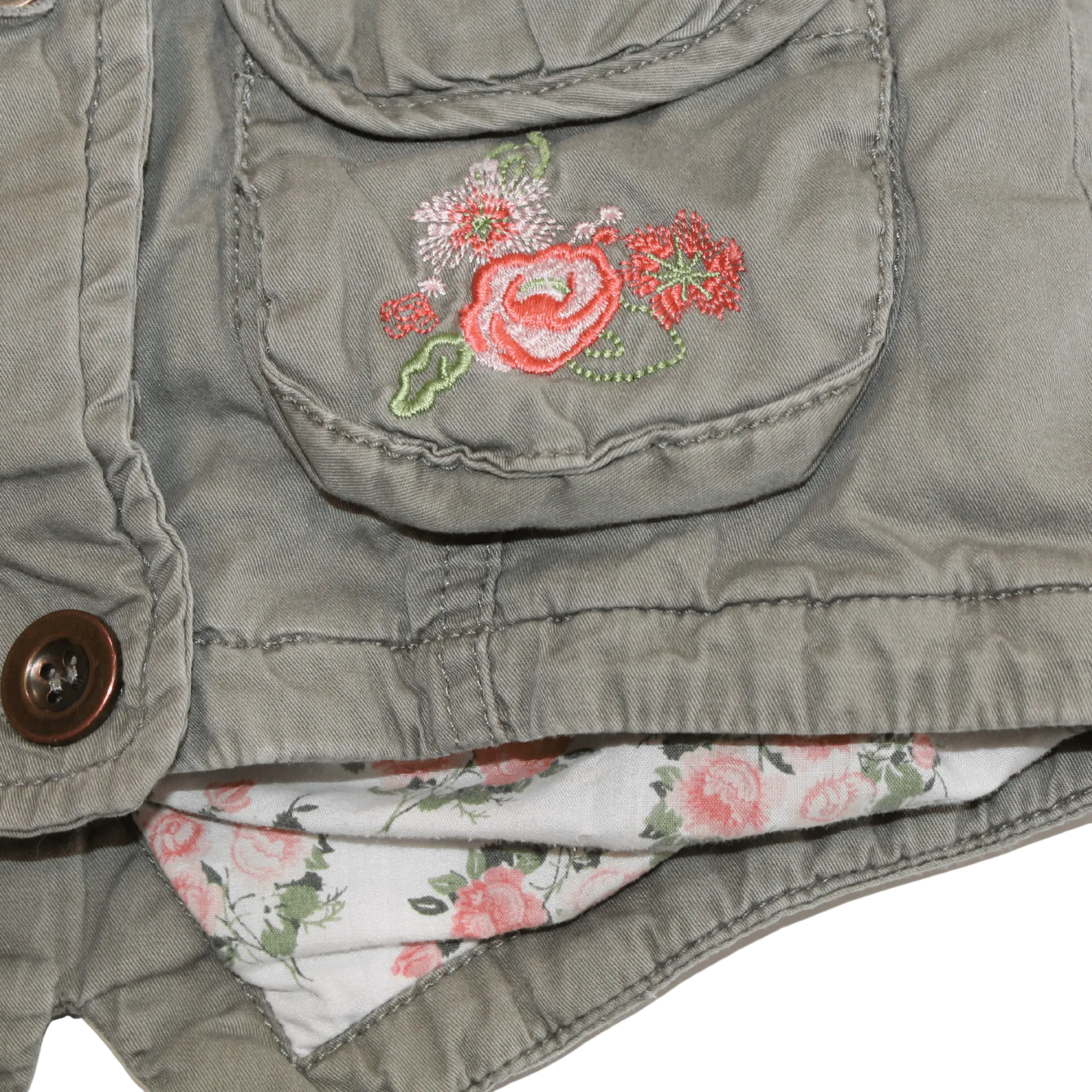 Flower Detail Parka