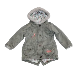 Flower Detail Parka