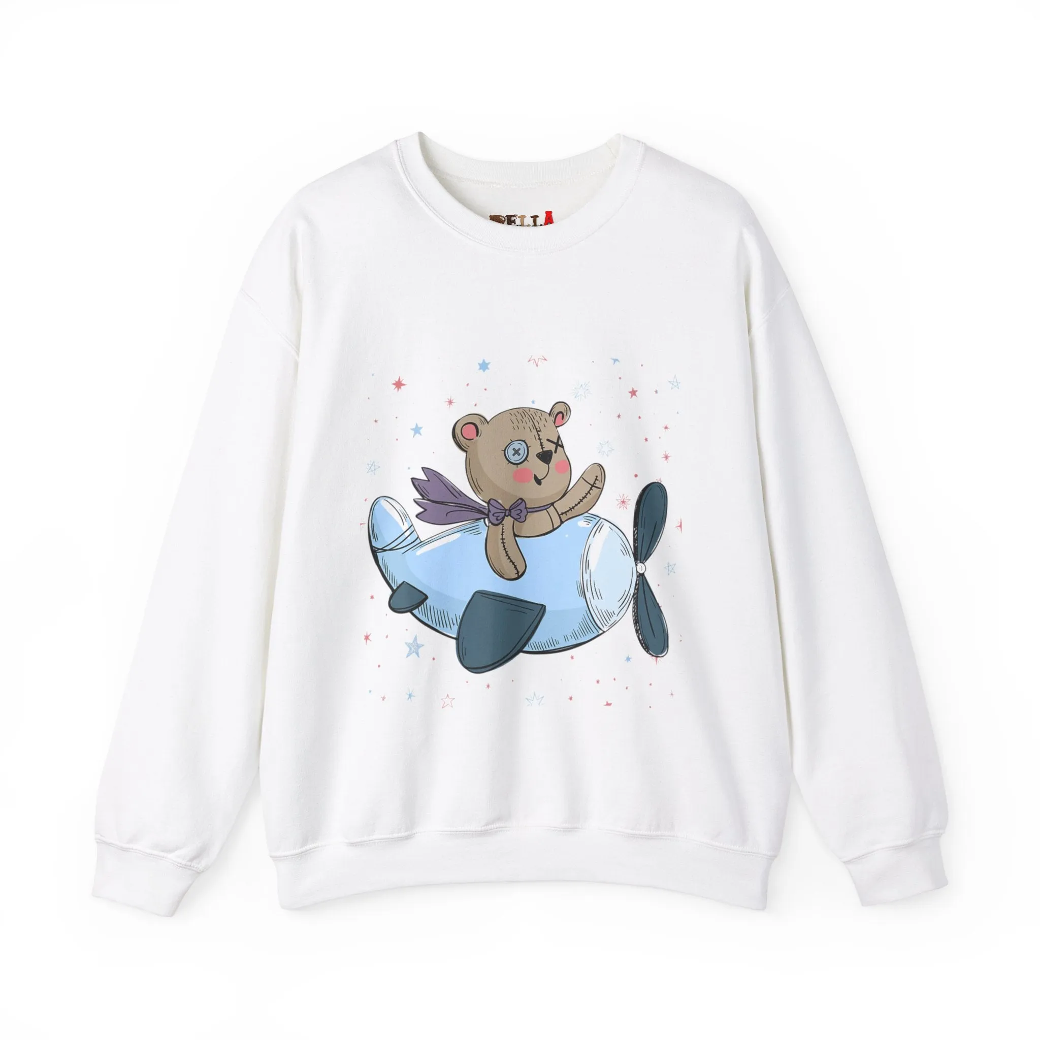 Flying Teddy Bear Sweatshirt