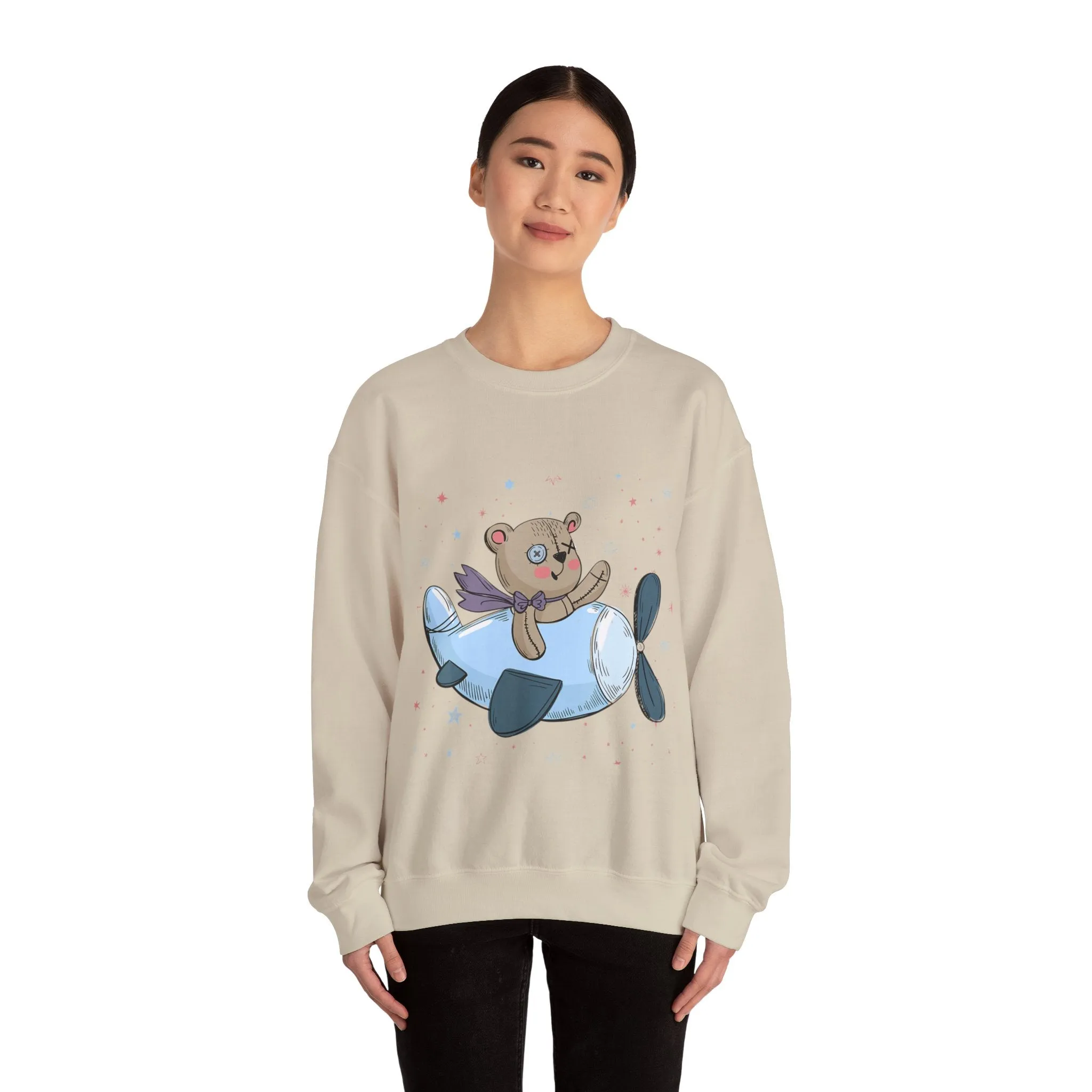 Flying Teddy Bear Sweatshirt