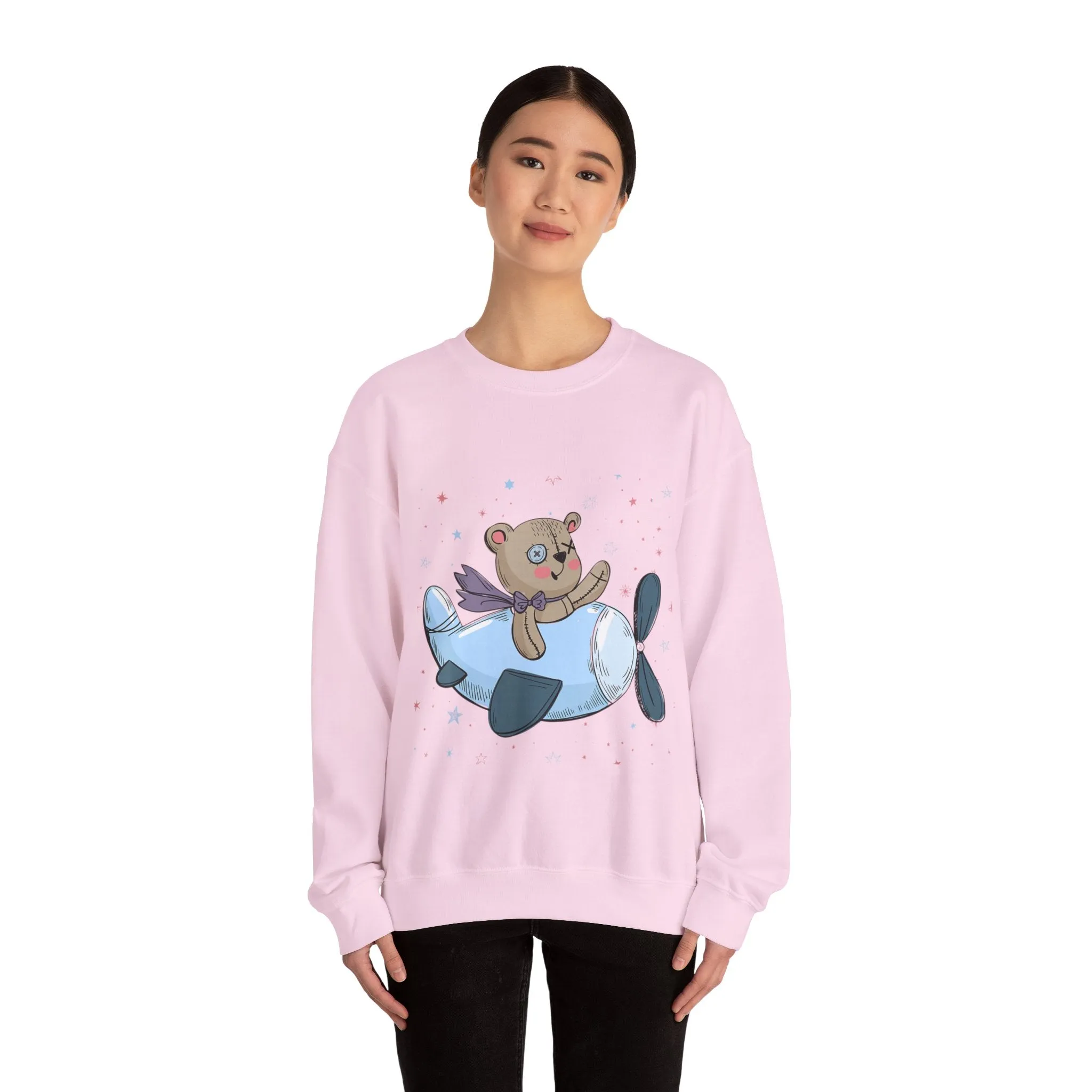 Flying Teddy Bear Sweatshirt