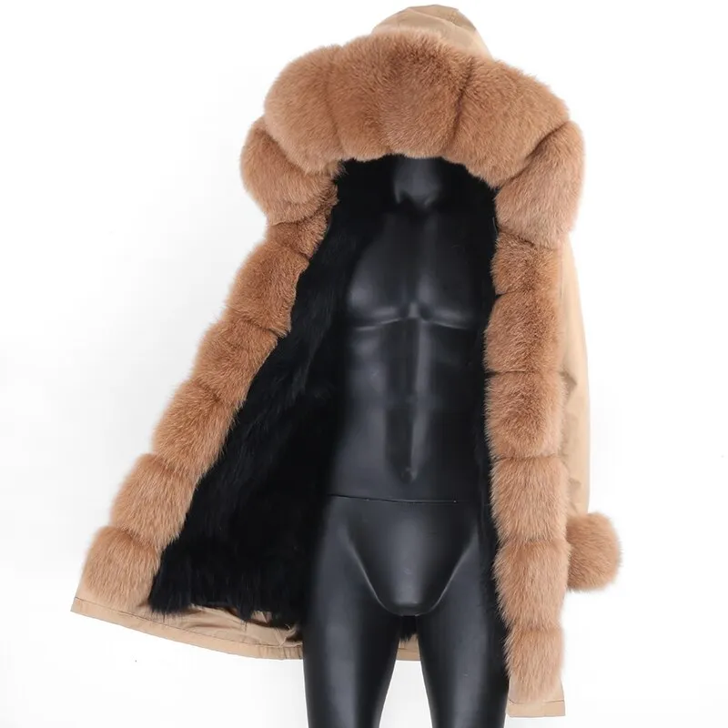 Fox Genuine Fur Parka "Rich"