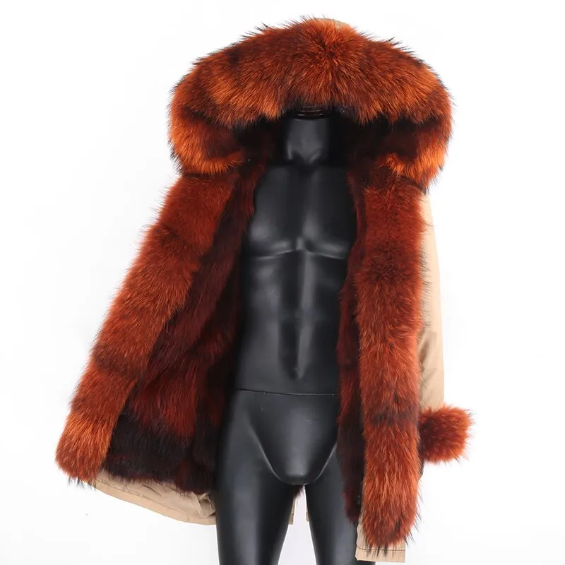 Fox Genuine Fur Parka "Rich"