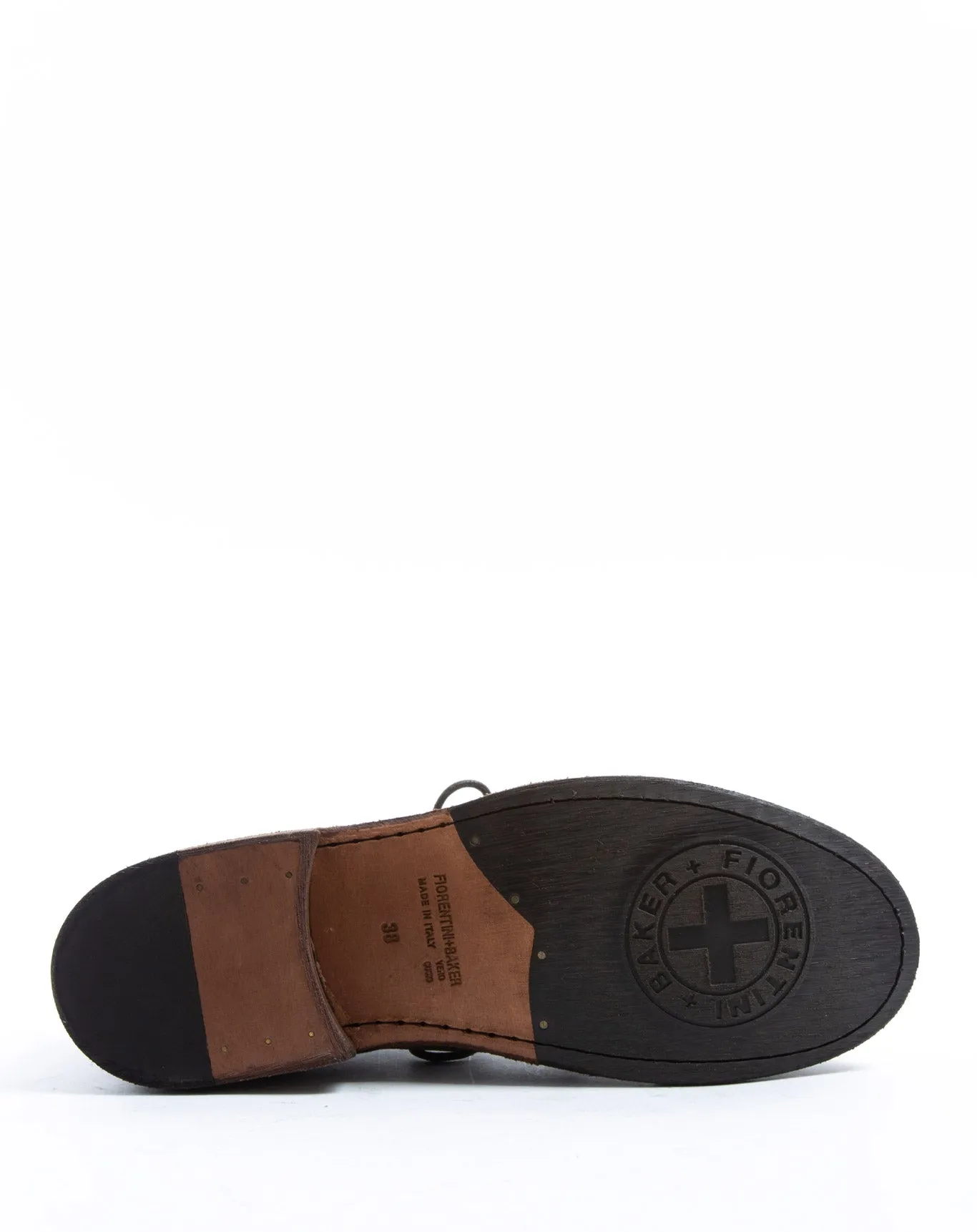 FRED Brown Leather Derby Shoes