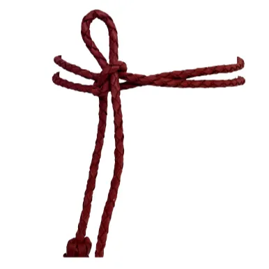 Fringe Soga Belt Burnt Red