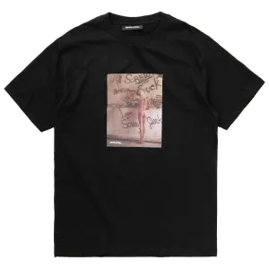 FUCKING AWESOME LOVE AND SCREW TEE - BLACK