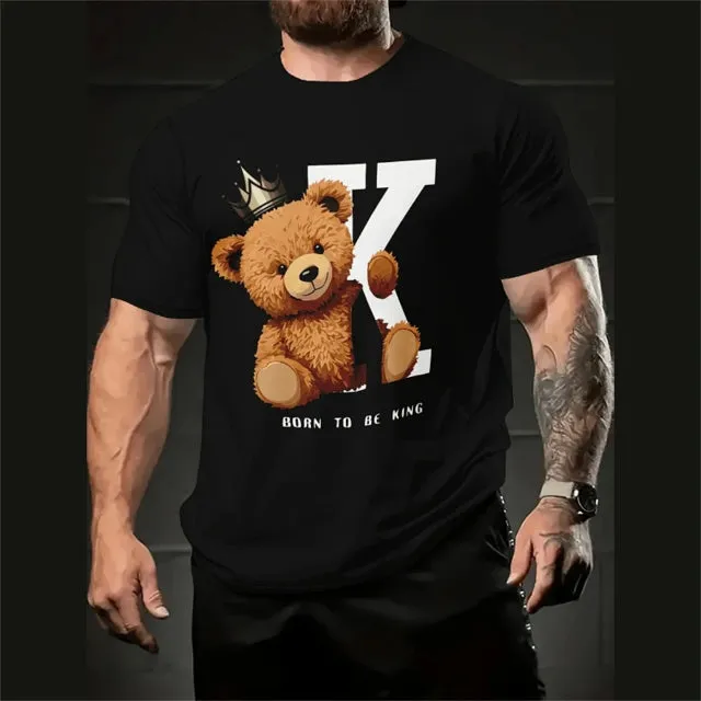Funny cartoon t-shirt for men