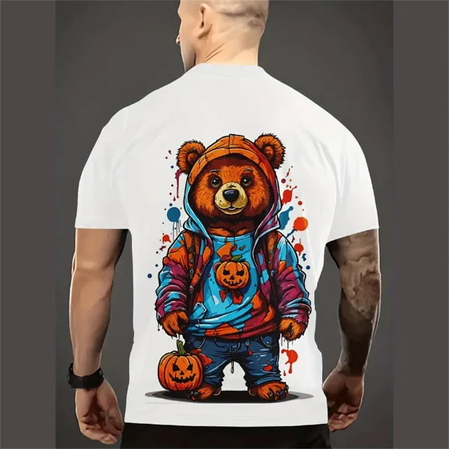 Funny cartoon t-shirt for men