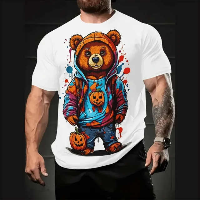 Funny cartoon t-shirt for men