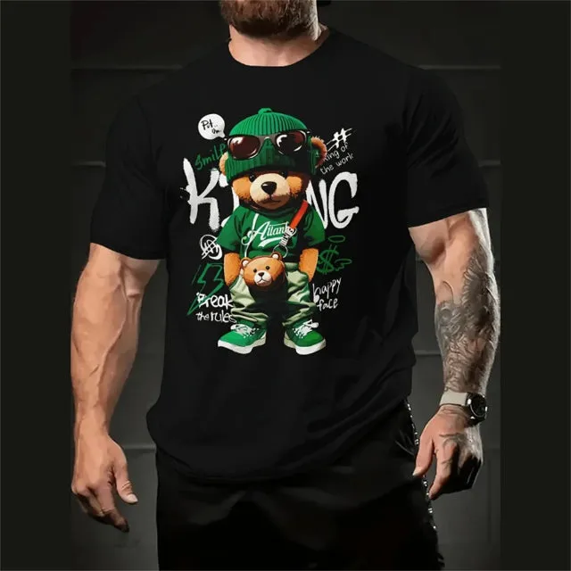 Funny cartoon t-shirt for men
