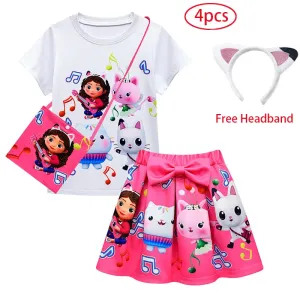 Gabby's Dollhouse Girls Clothes Sets