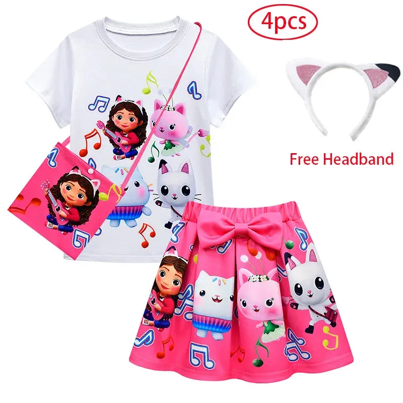 Gabby's Dollhouse Girls Clothes Sets