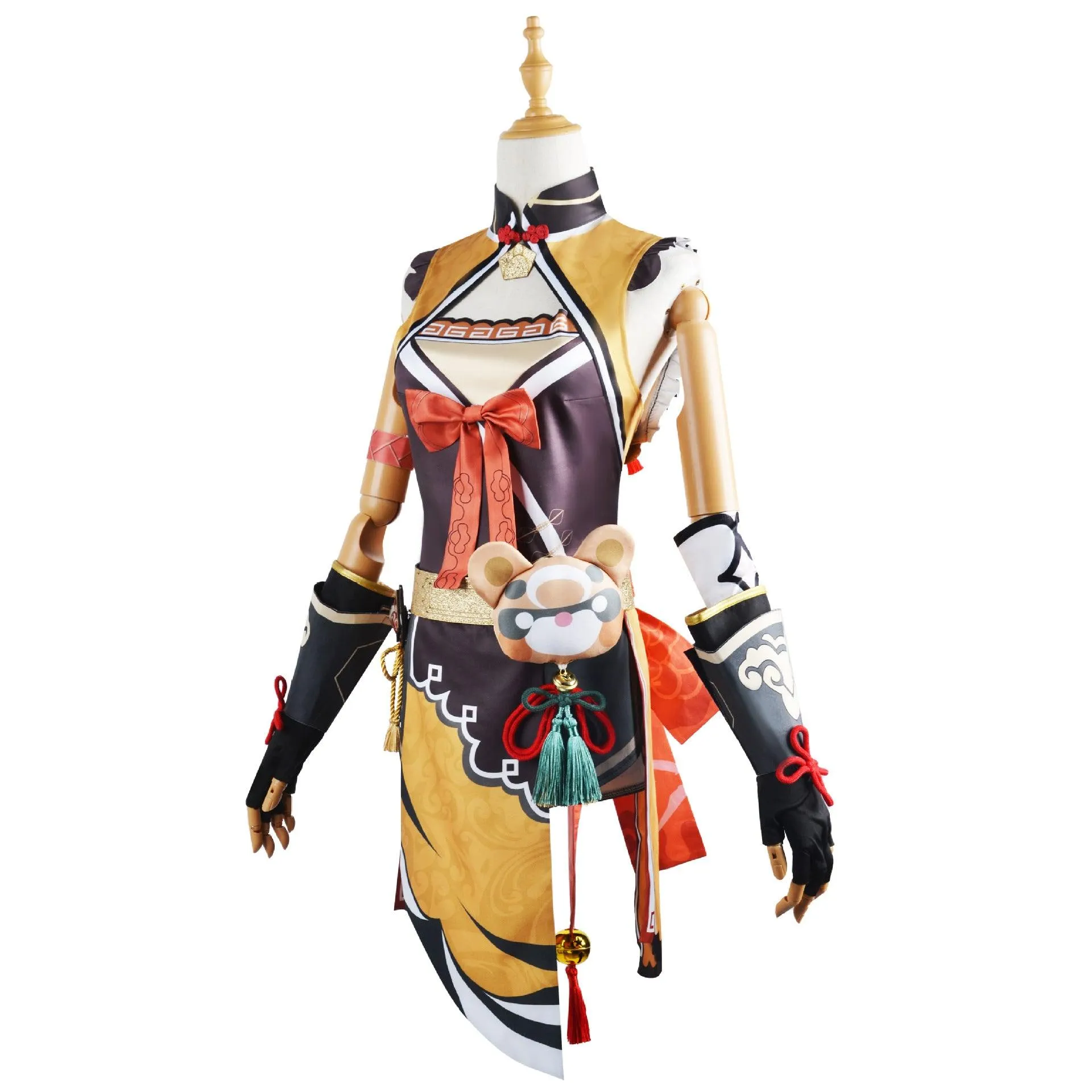 Game Genshin Impact Xiangling Outfits Halloween Carnival Costume Cosplay Costume