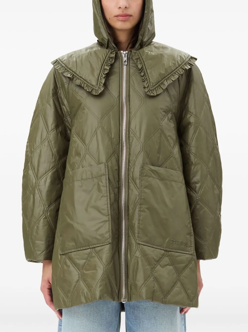 GANNI Jackets: Sustainable Style for Spring/Summer