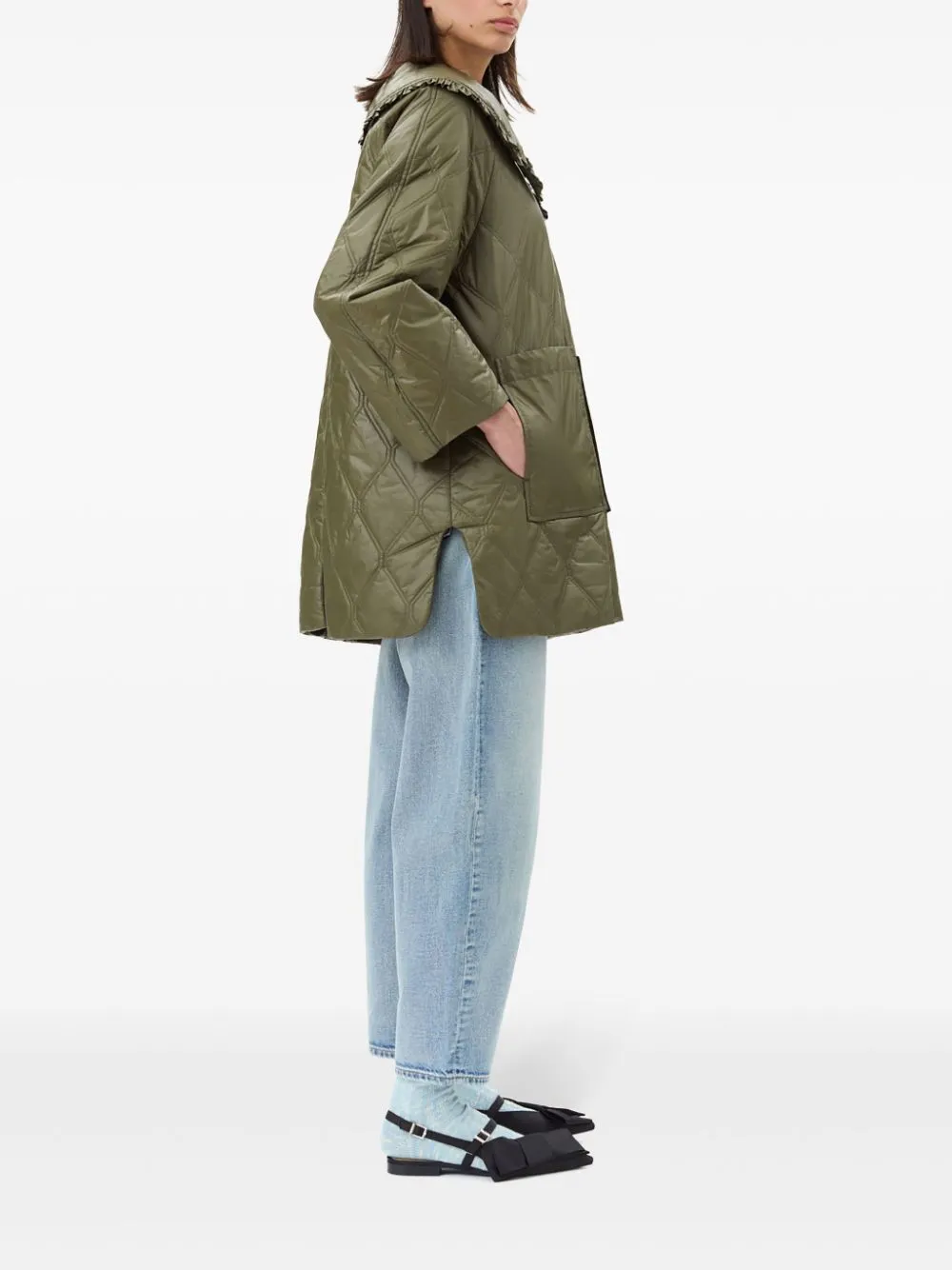 GANNI Jackets: Sustainable Style for Spring/Summer
