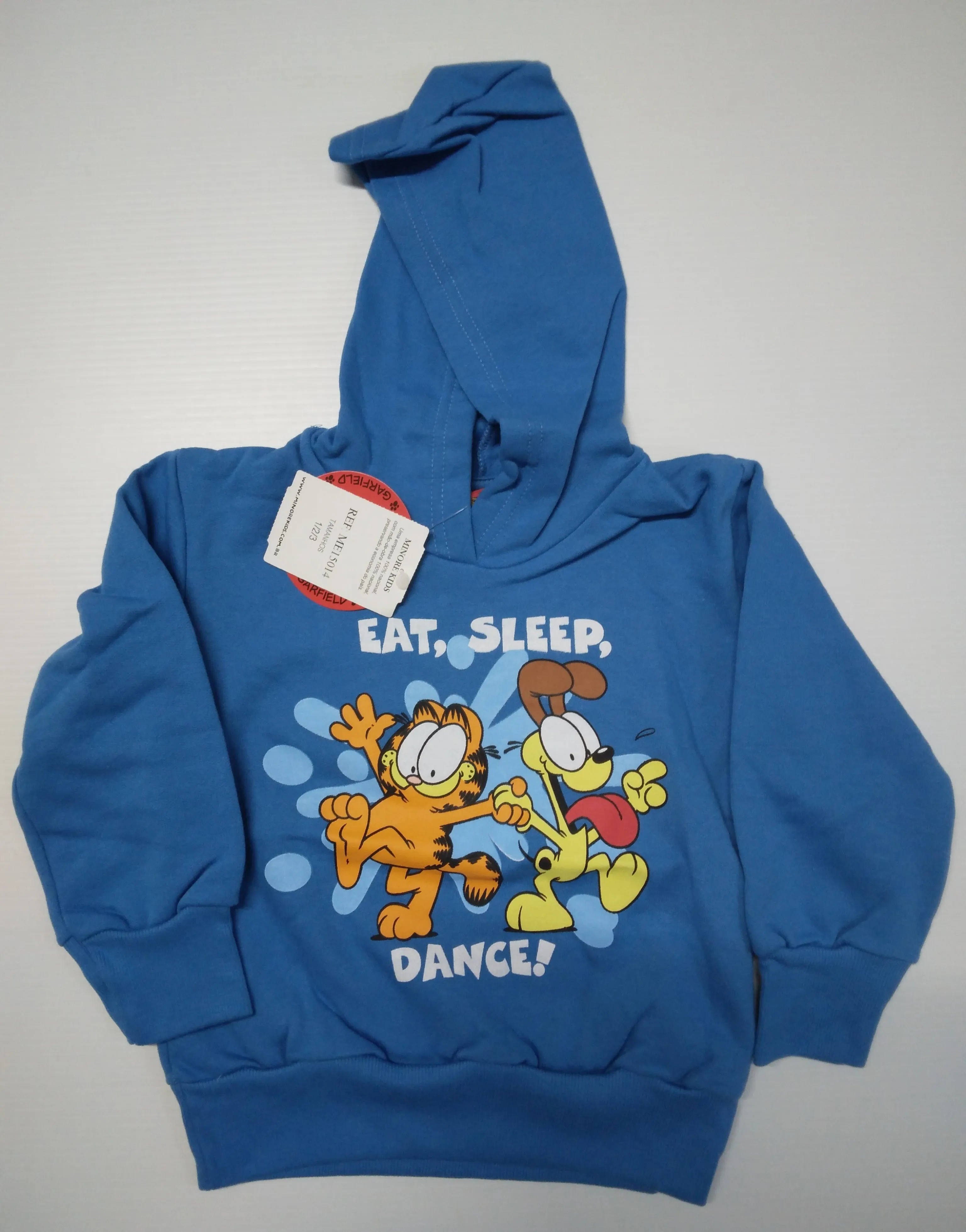 Garfield Odie Blue Sweatshirt Hoodie