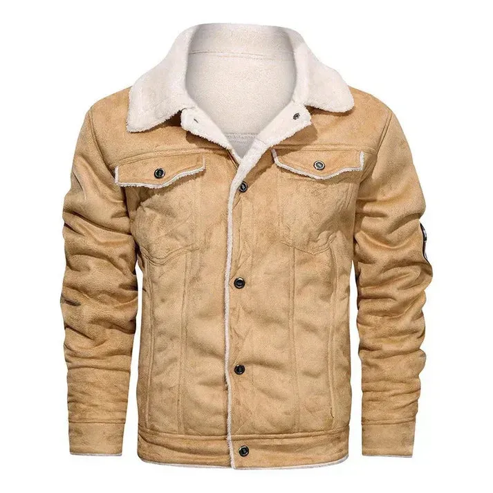 Genuine Leather Werner Slim Fit Bomber Jacket