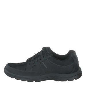 Get Your Kicks Blucher Wide Black Oxford