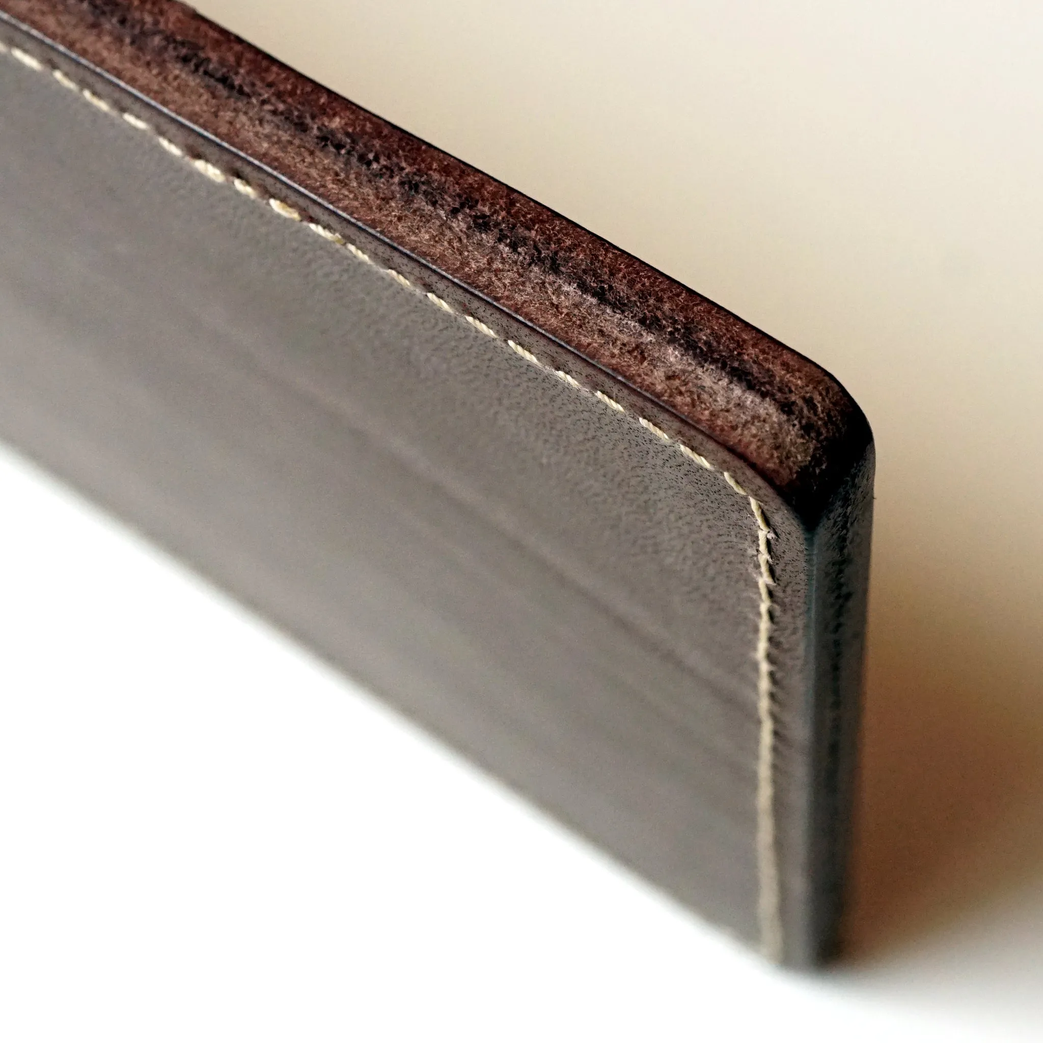GOLD TAN LEATHER SINGLE WATCH TRAY