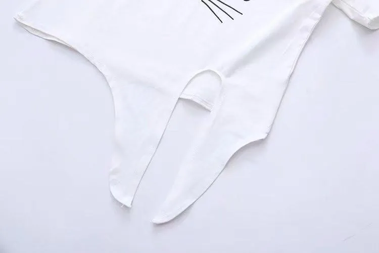 'GOTHIC' Bow Tie T-Shirt