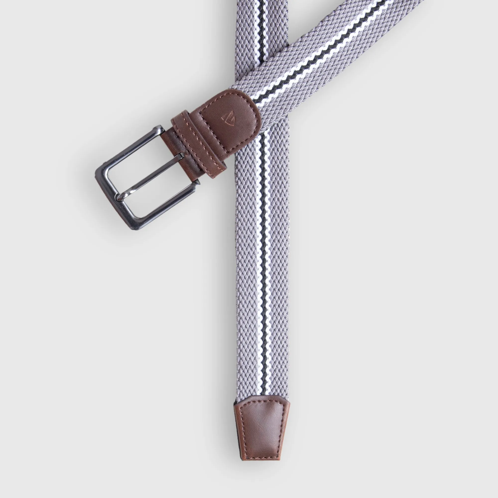 Grey Woven Belt