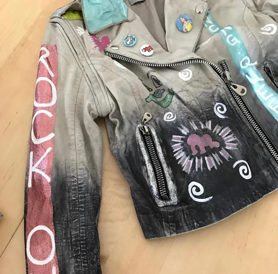 HAND-PAINTED LEATHER JACKETS