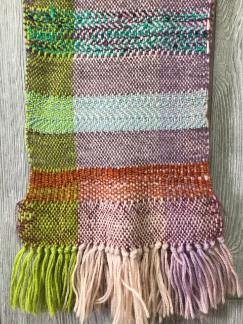 Hand woven Wool Scarf