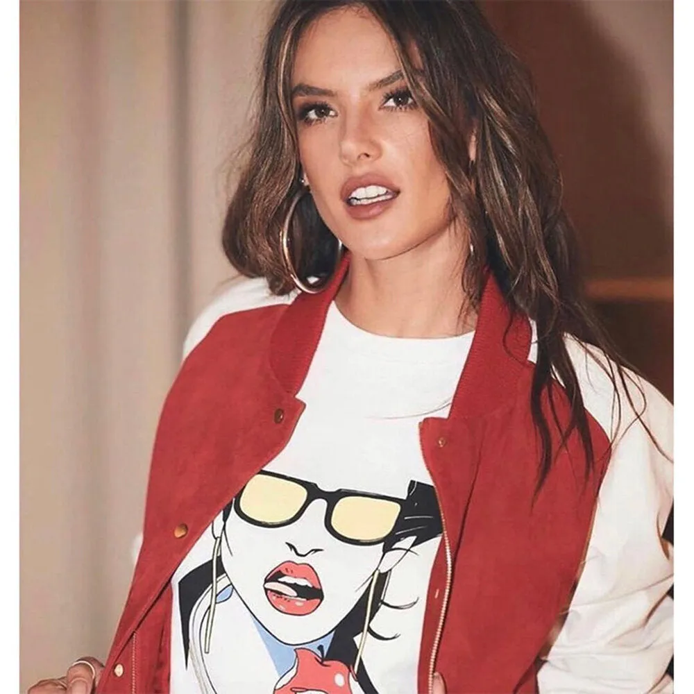 Hanna Bomber Jacket - Red