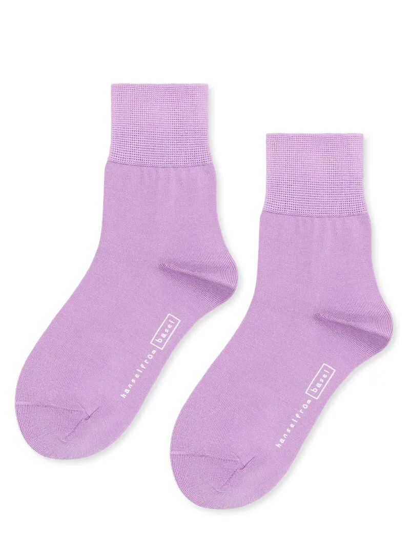 Hansel from Basel: Trouser Crew Sock - Wisteria