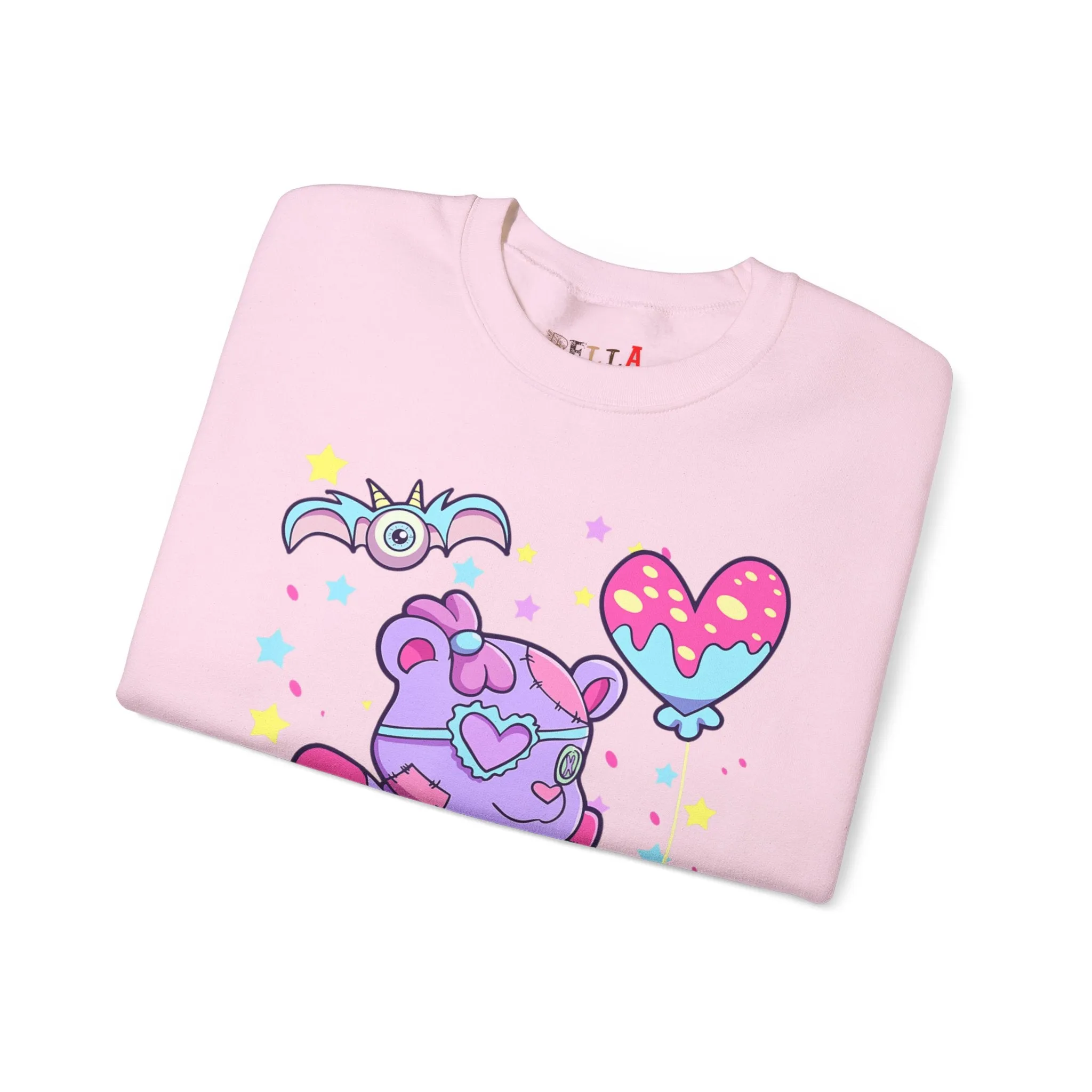 Happy Balloon Teddy Bear Sweatshirt