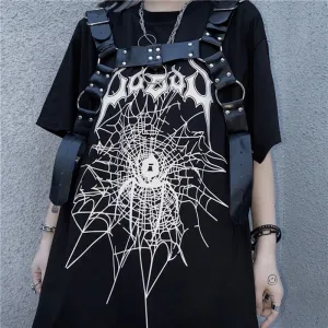 Harajuku Ins Streetwear Vintage Femme T-shirt