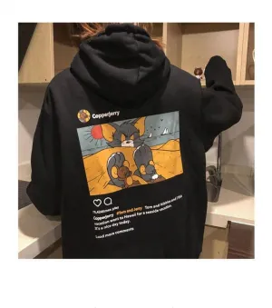 HARAJUKU TOM CARTOON HOODIE