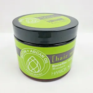 HARBOR Strengthening Hair Mask Biotin & Argan Oil 16.9oz ITALY