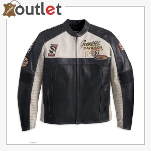 Harley Davidson Men’s Regulator Perforated Leather Jacket