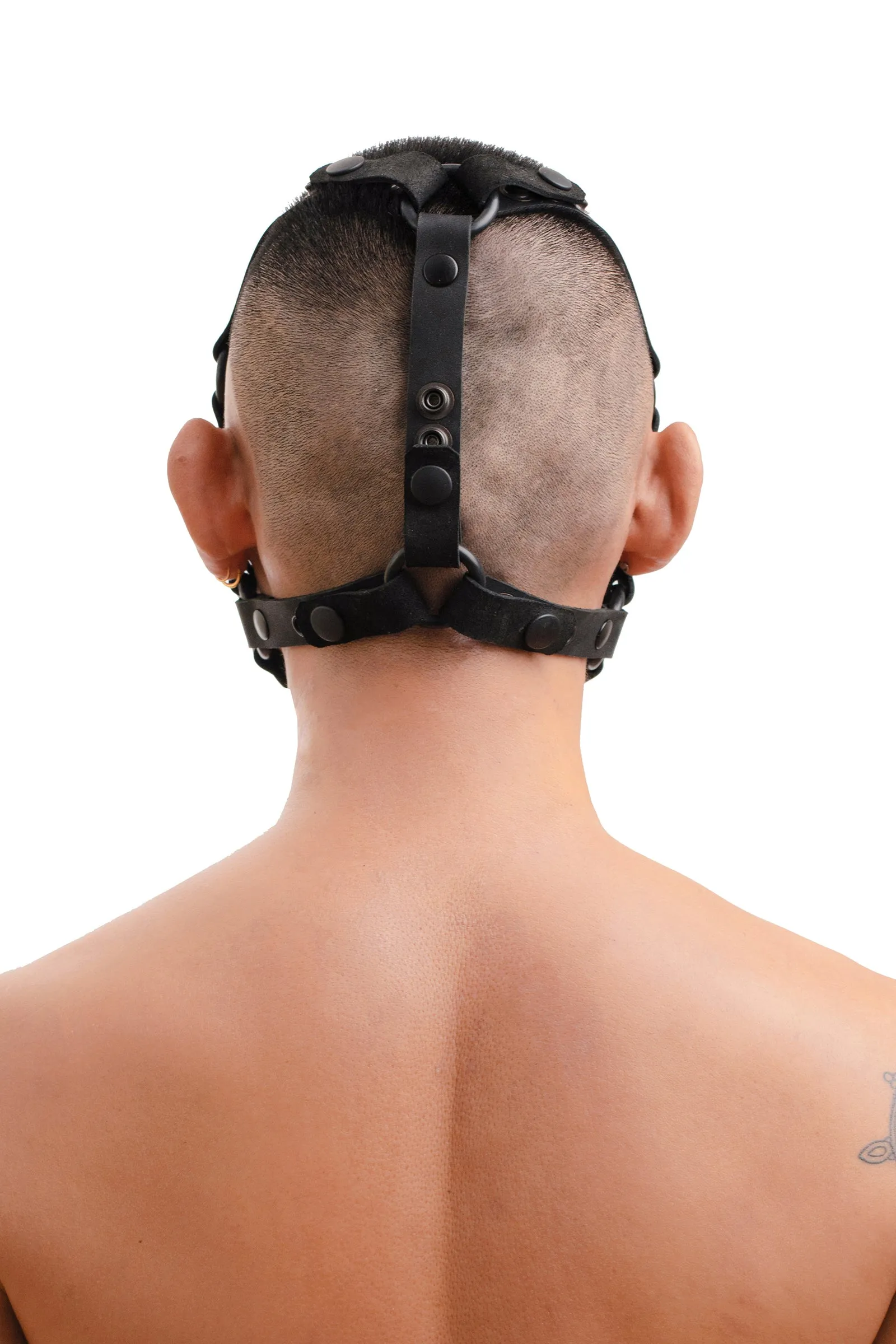 HEAD HARNESS MUZZLE - Black