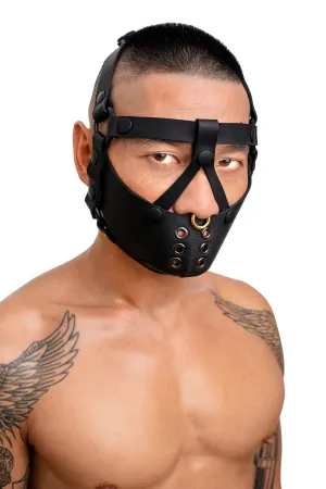 HEAD HARNESS MUZZLE - Black