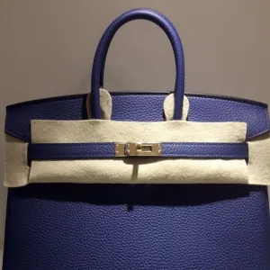 Hermès Birkin 25 Bleu Electrique Togo Gold Hardware GHW
