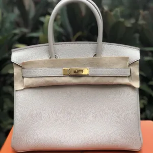 Hermès Birkin 30 Beton Togo Gold Hardware GHW