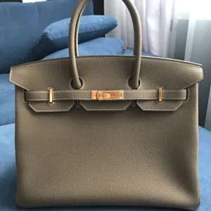 Hermès Birkin 35 Etoupe Togo Gold Hardware GHW