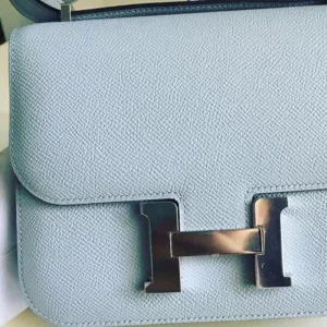 Hermès Constance 18 Bleu Glacier Epsom Palladium Hardware PHW