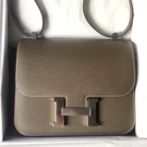 Hermès Constance 24 Etoupe Epsom Palladium Hardware PHW